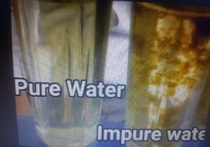 Pure Water & Impure Water Pic